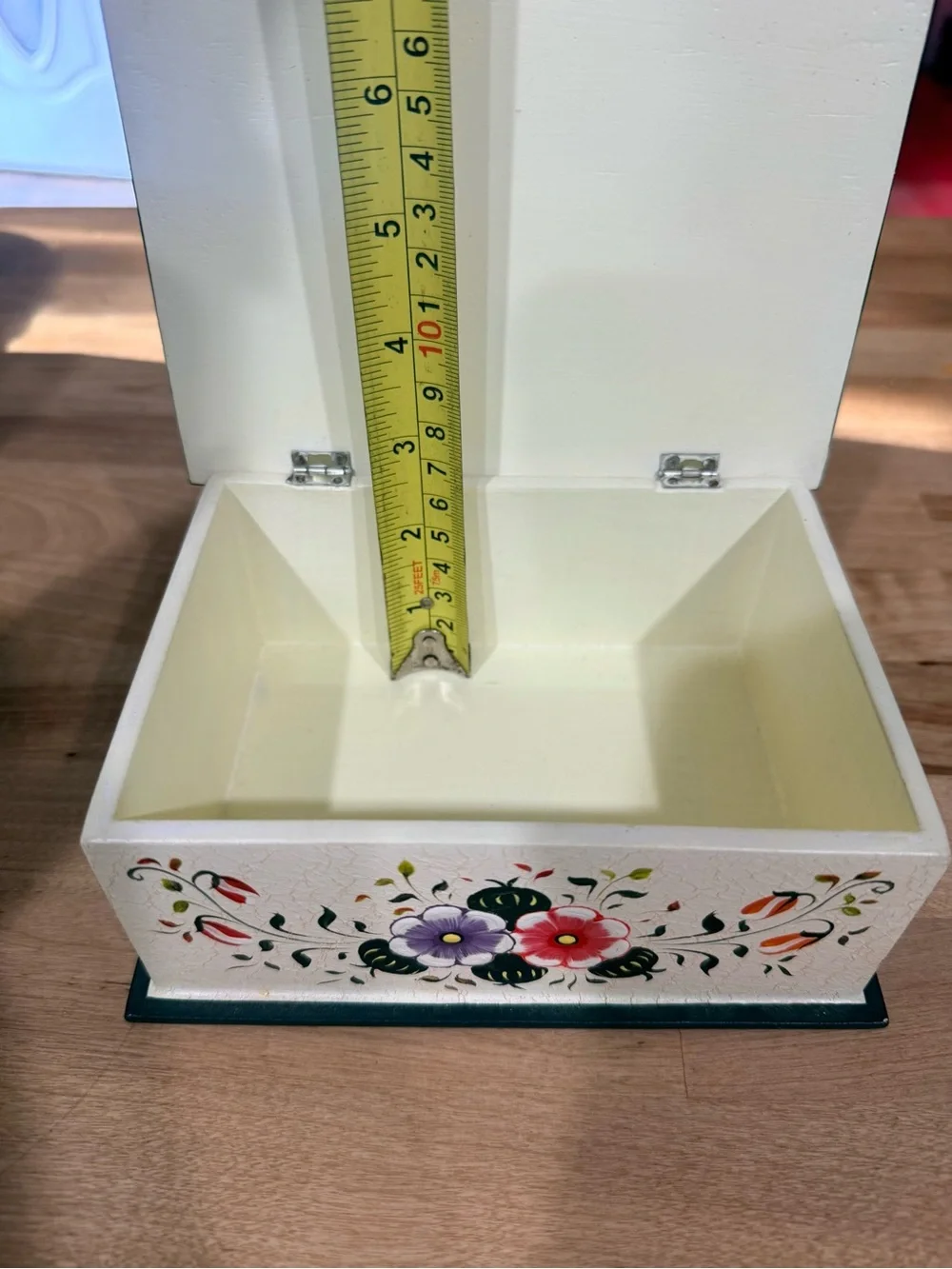 Vintage italian style trinket and jewelry box